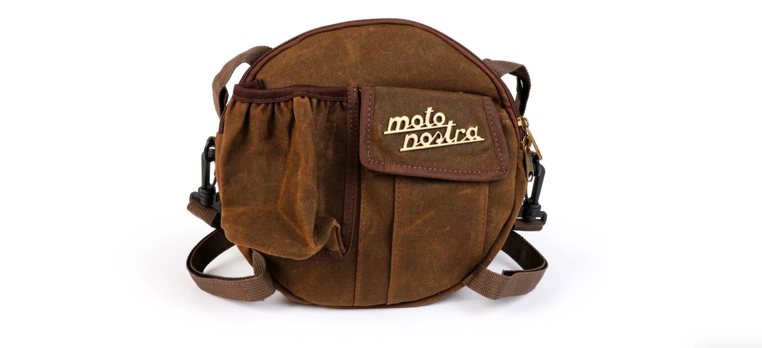 Bag for Spare Wheel MOTO NOSTRA Brown | Vespa 50/75/90/ 125/150