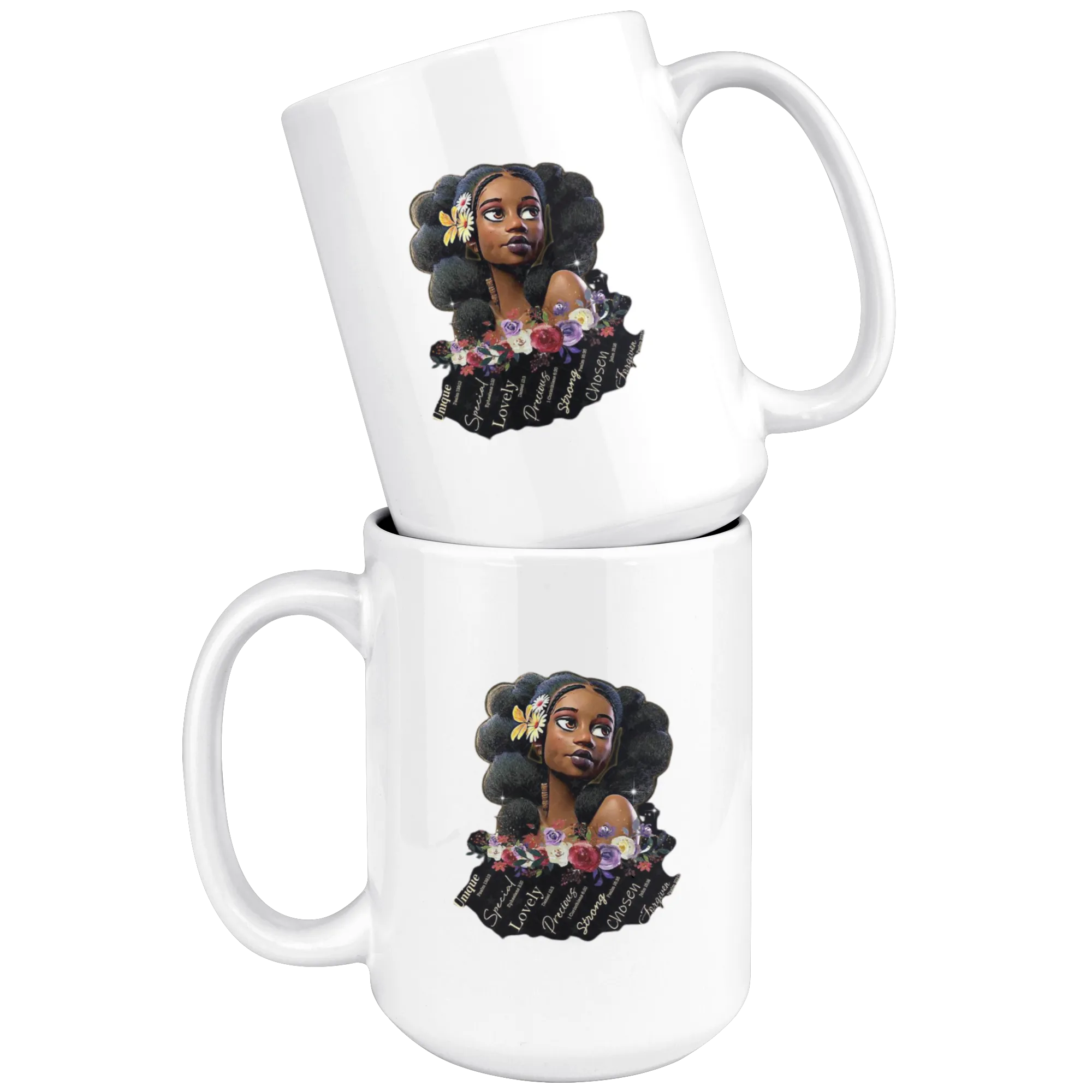 Beautiful Black Girl - Fashion Mug
