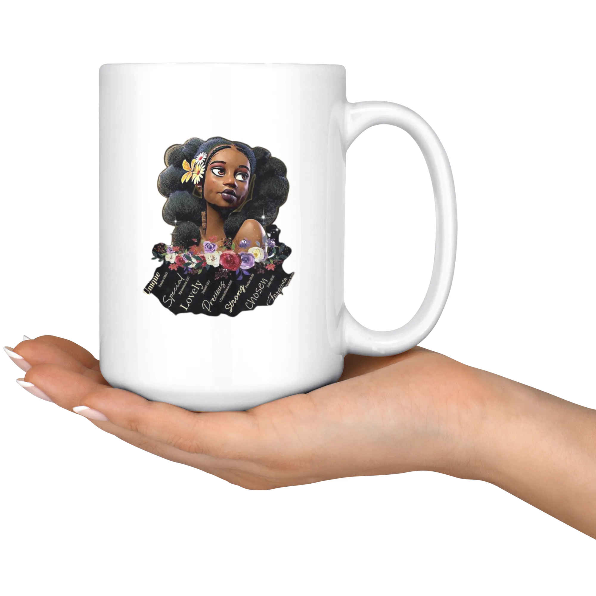 Beautiful Black Girl - Fashion Mug