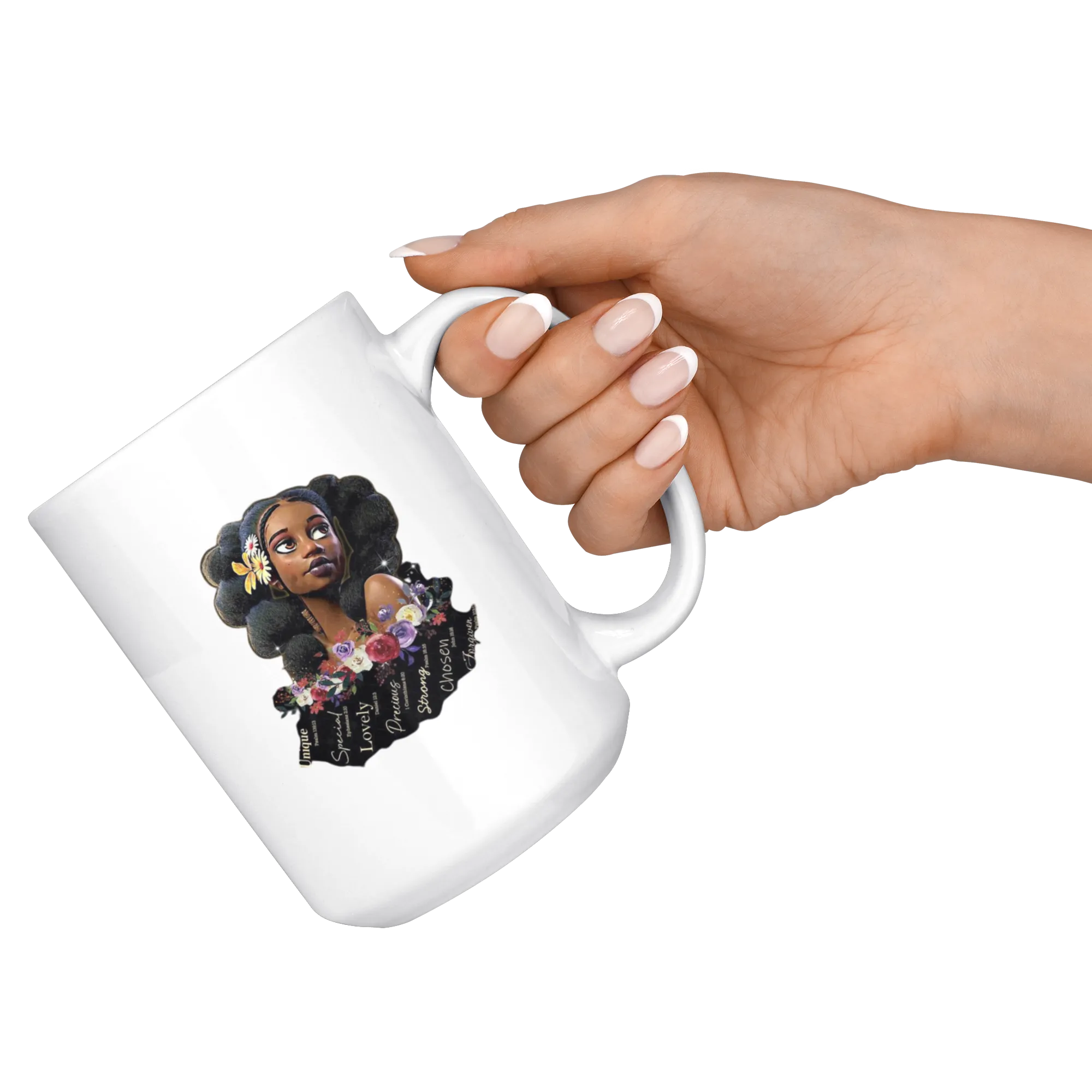 Beautiful Black Girl - Fashion Mug
