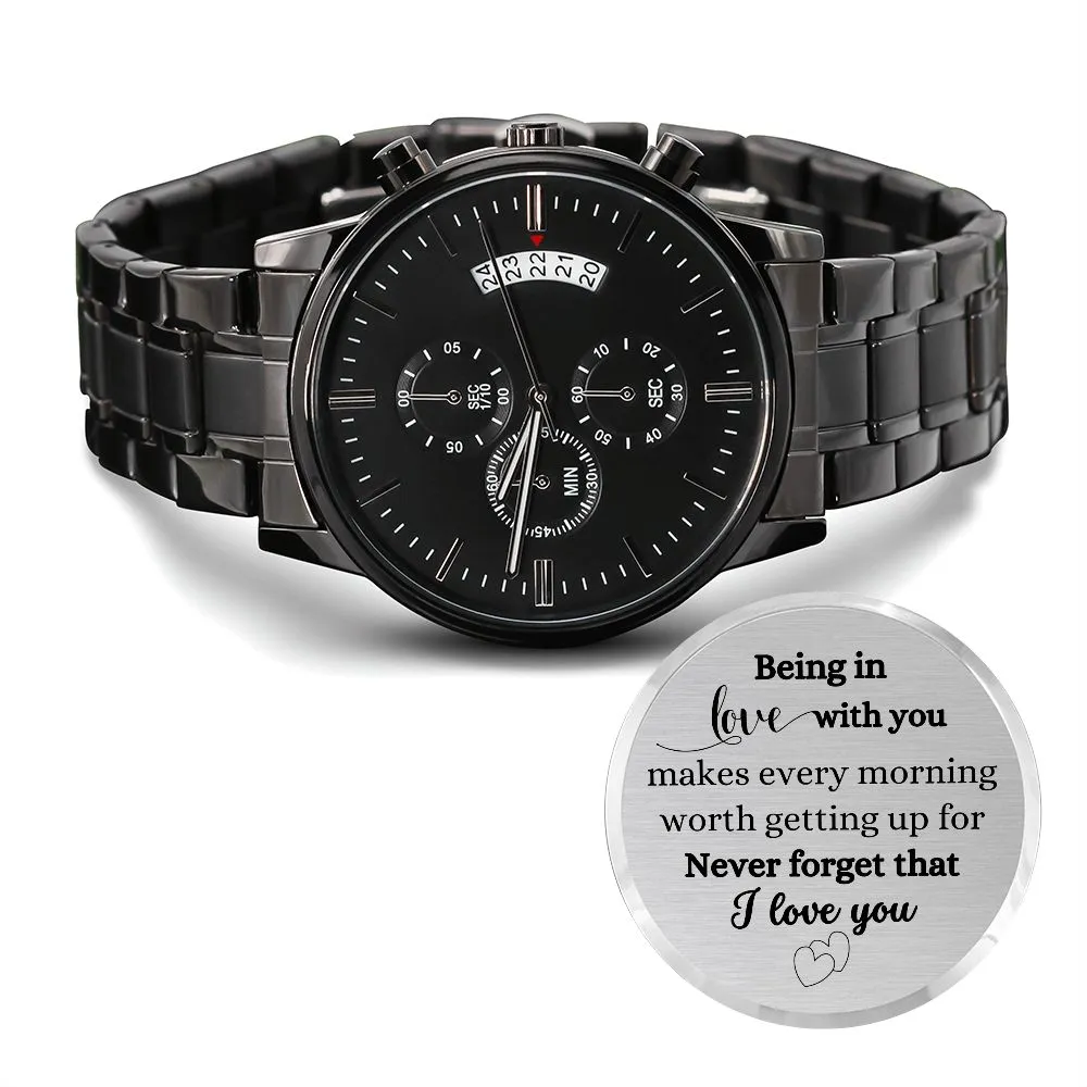 Being in love with you birthday or anniversary or Christmas gift for husband
