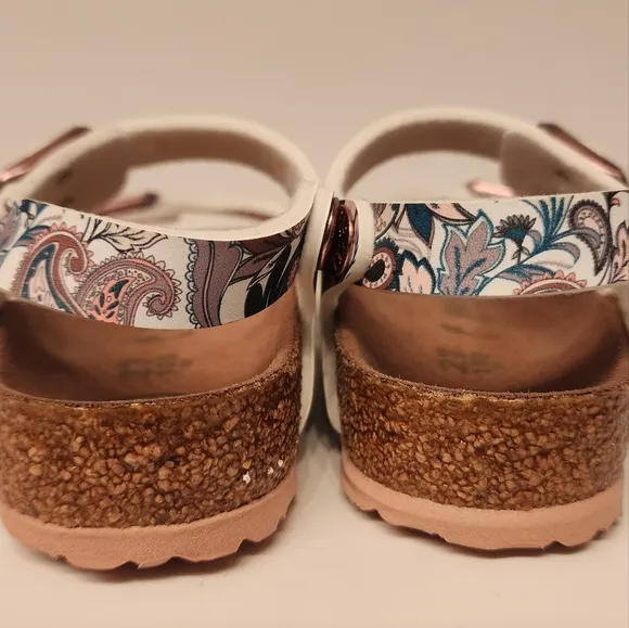Birkenstock Kids Birko-Flor Vegan Paisley Light Rose size 27/170