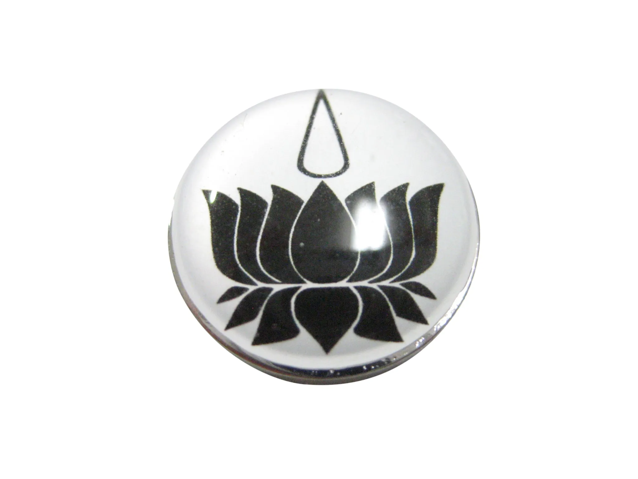 Black and White Toned Ayyavazhi Magnet