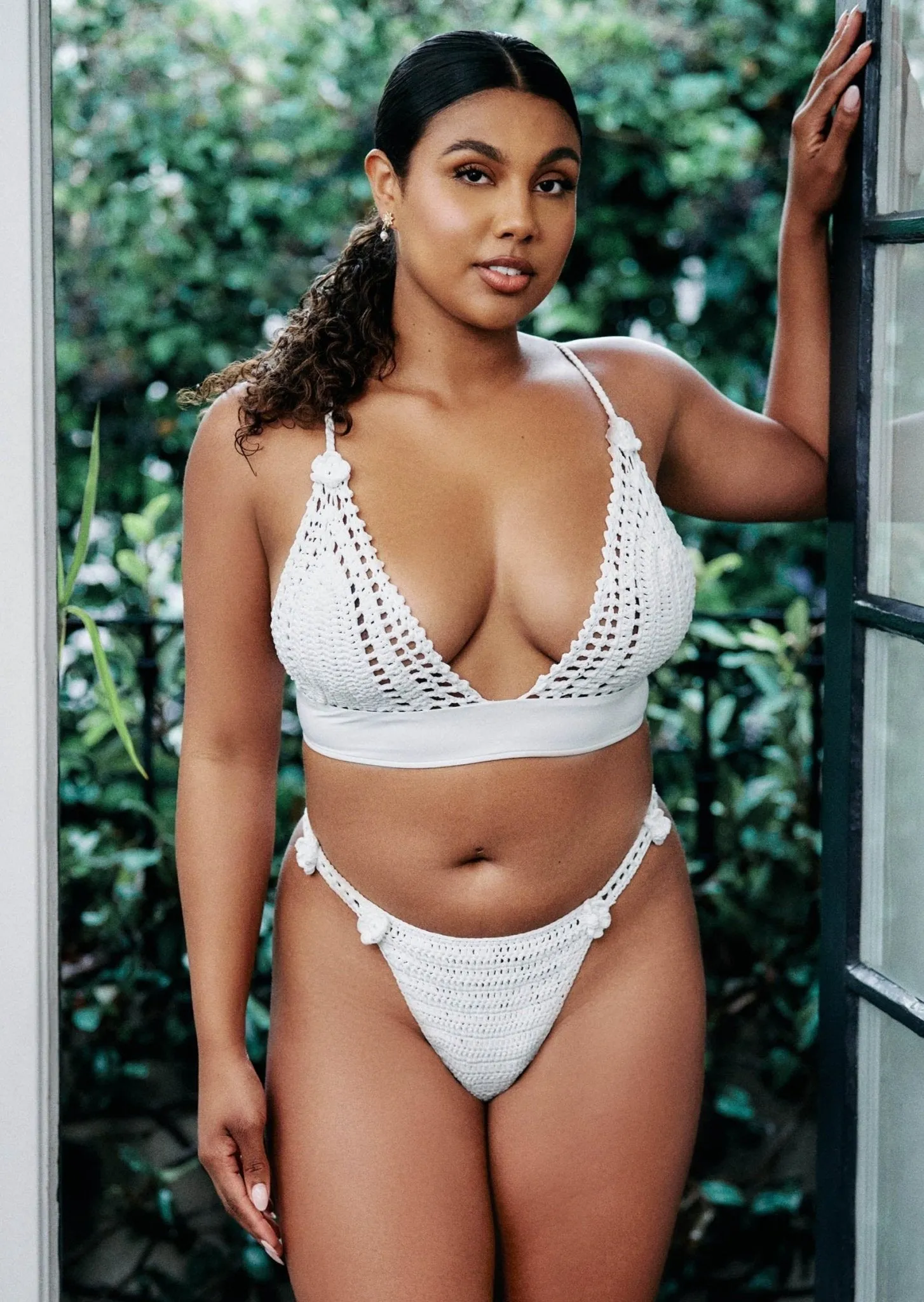 Bondi Top - White Daisy