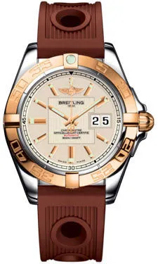 Breitling - Galactic 41 Steel-Rose Gold - Ocean Racer Strap
