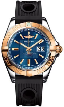 Breitling - Galactic 41 Steel-Rose Gold - Ocean Racer Strap