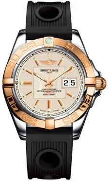 Breitling - Galactic 41 Steel-Rose Gold - Ocean Racer Strap