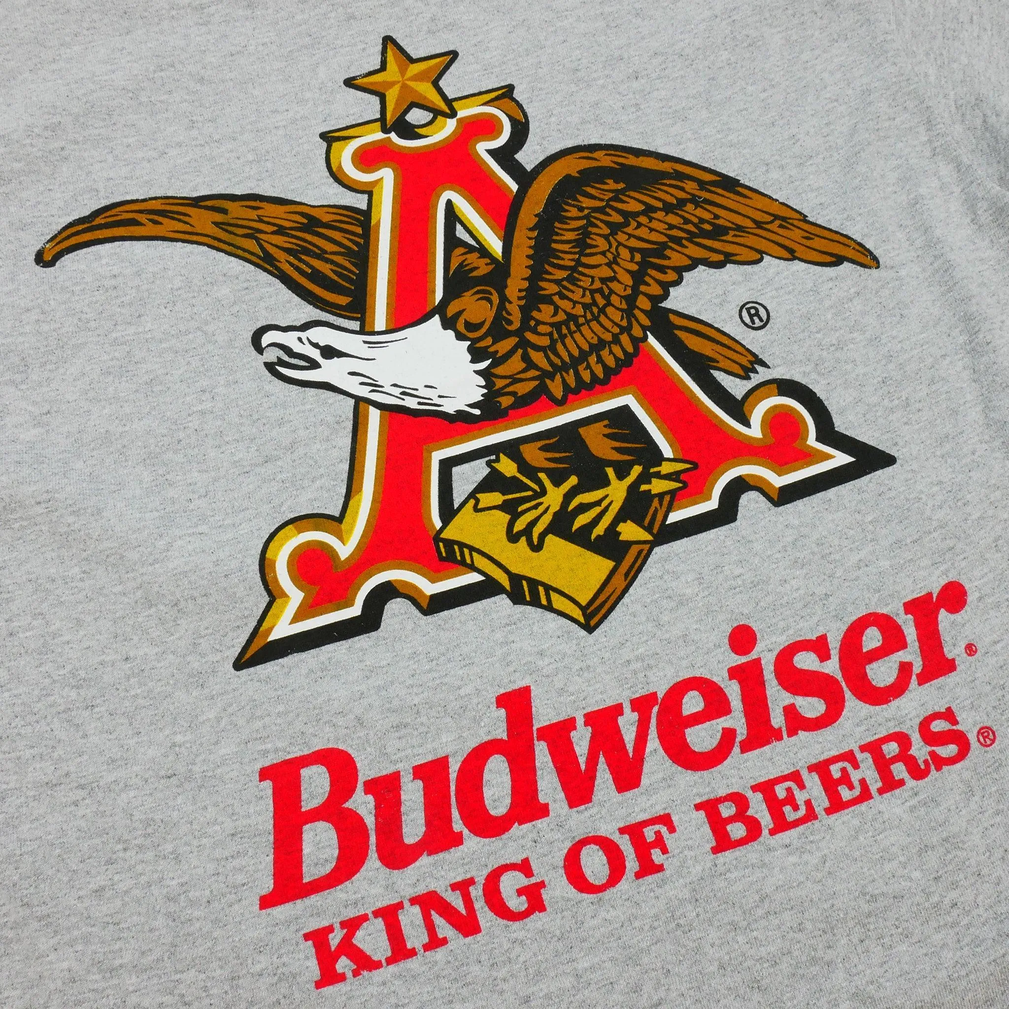 Budweiser Vintage A & Eagle Pocket T-Shirt