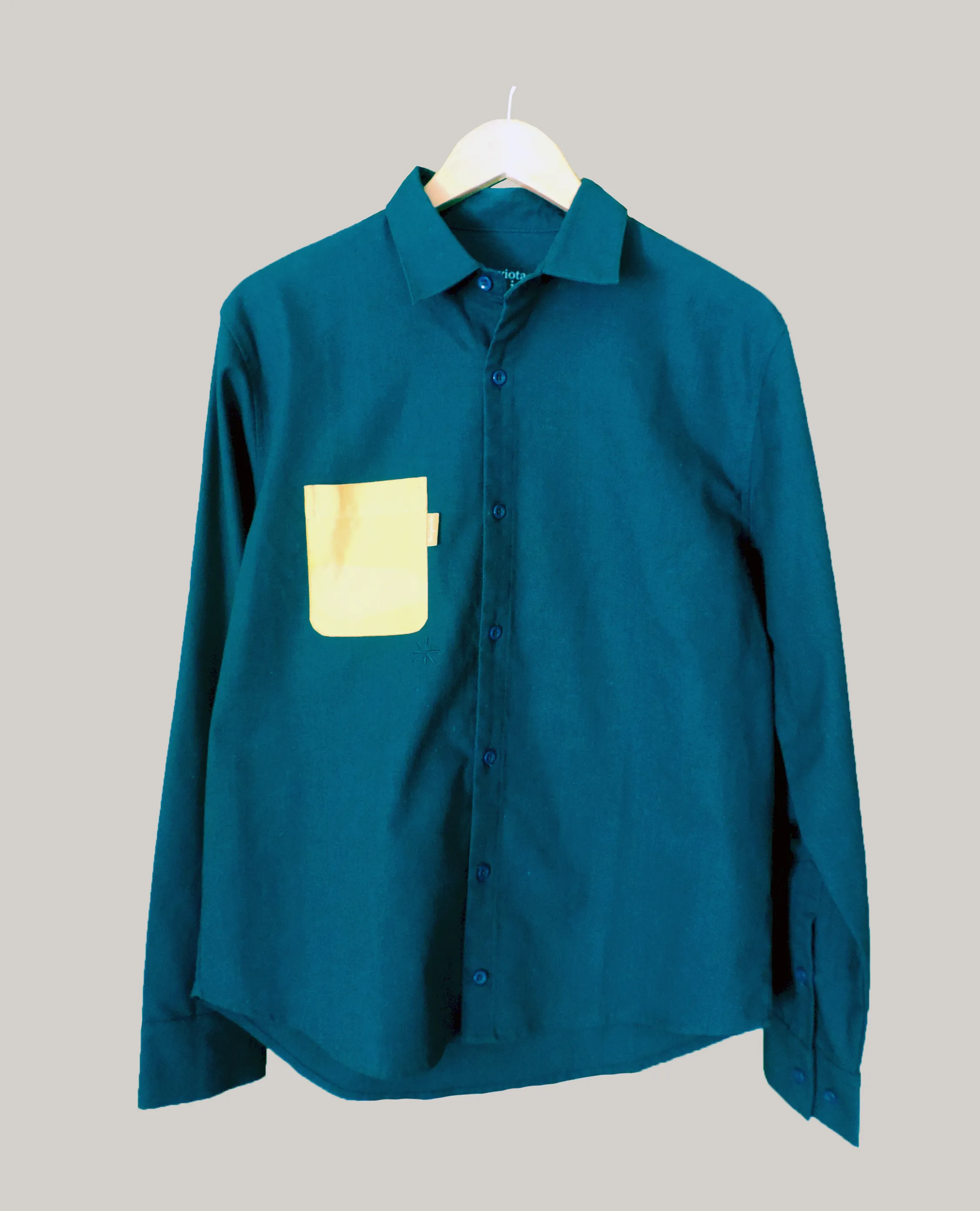 Button L/S Pocket