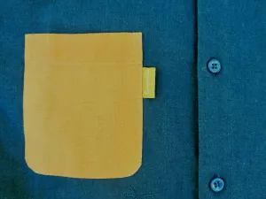 Button L/S Pocket