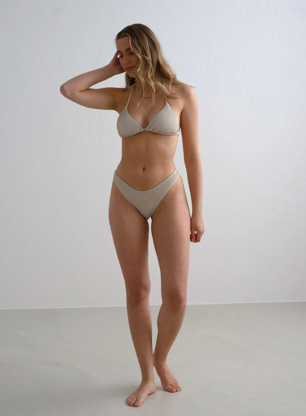 Café Au Lait Capri U-shape Bikini Bottom