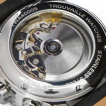Captain - White Chronograph Watch