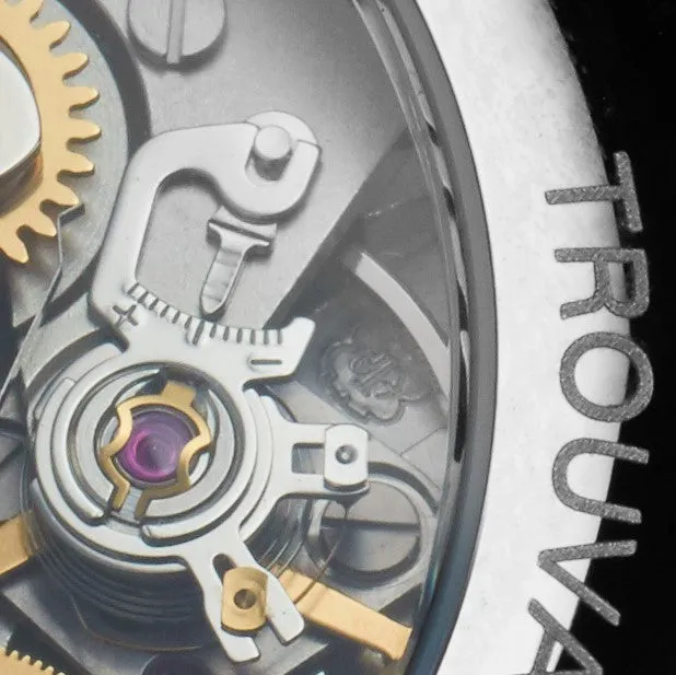 Captain - White Chronograph Watch