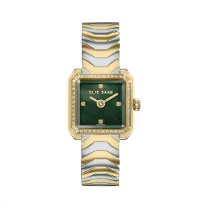CARRE DIAMOND GOLD, STAINLESS STEEL
