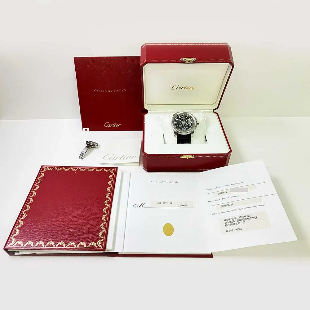 Cartier Calibre de Cartier W7100014 Black Dial Jun 10