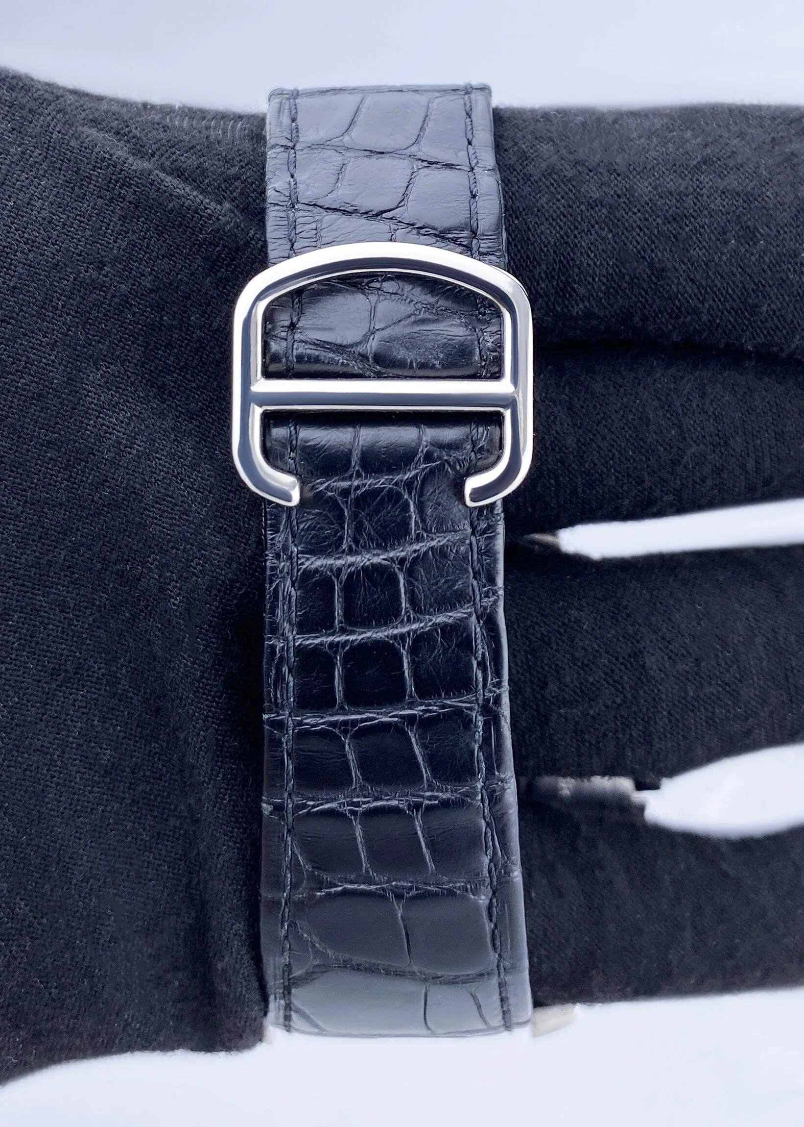 Cartier Calibre Large W7100015 Steel Mens Watch