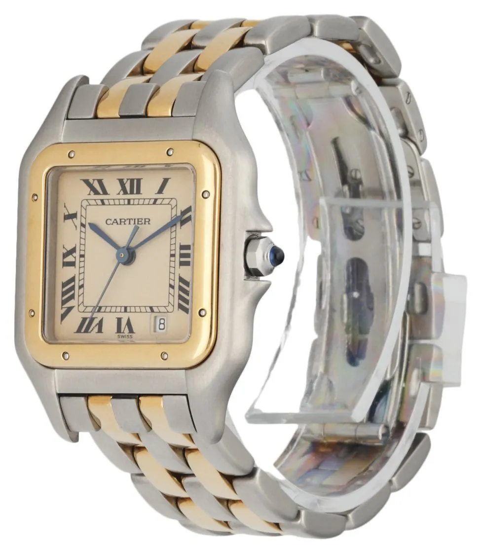 Cartier Panthere 187949C Two Row Midsize Ladies Watch
