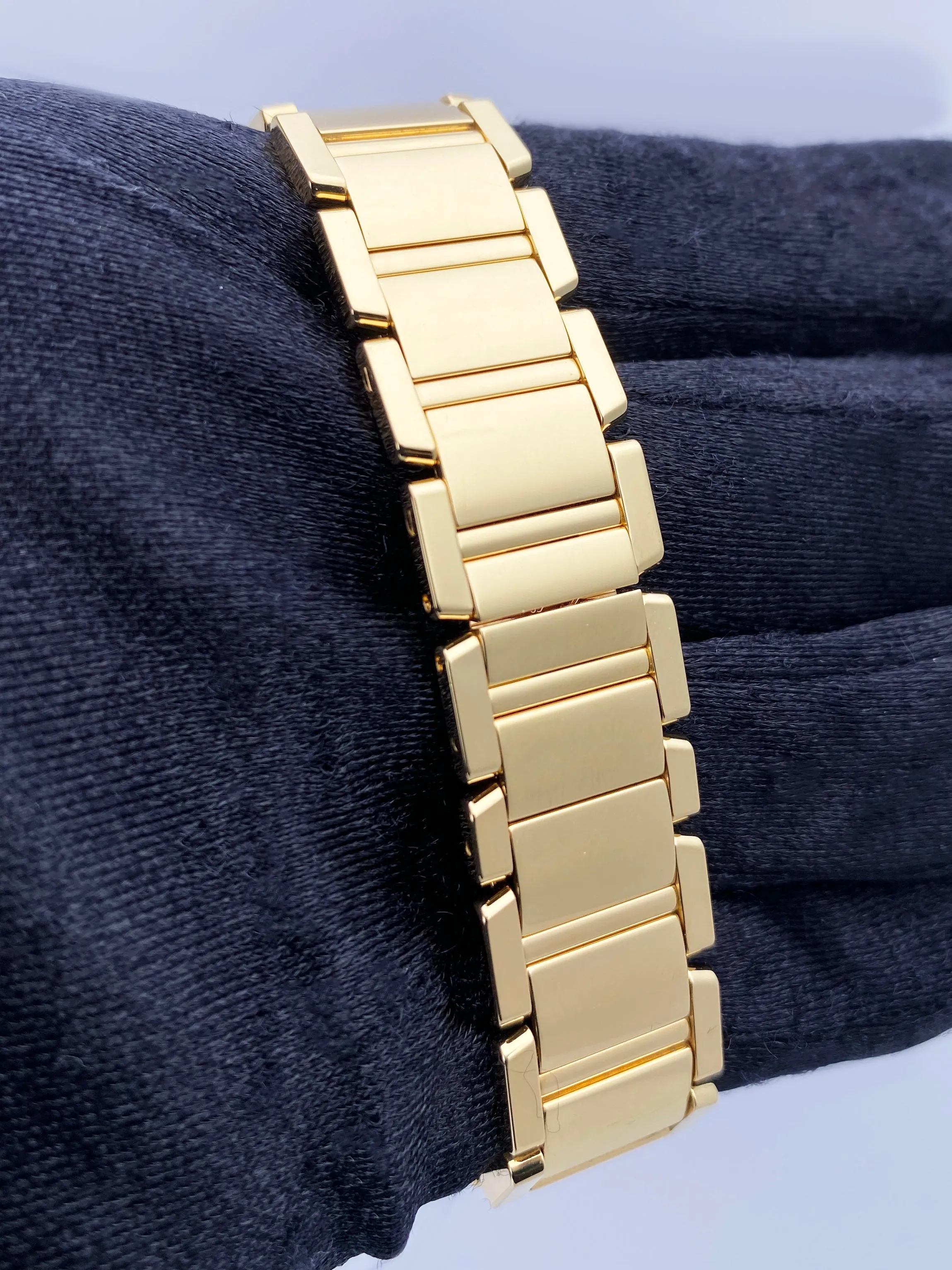 Cartier Tank Francaise W50002N2 Yellow Gold Ladies Watch