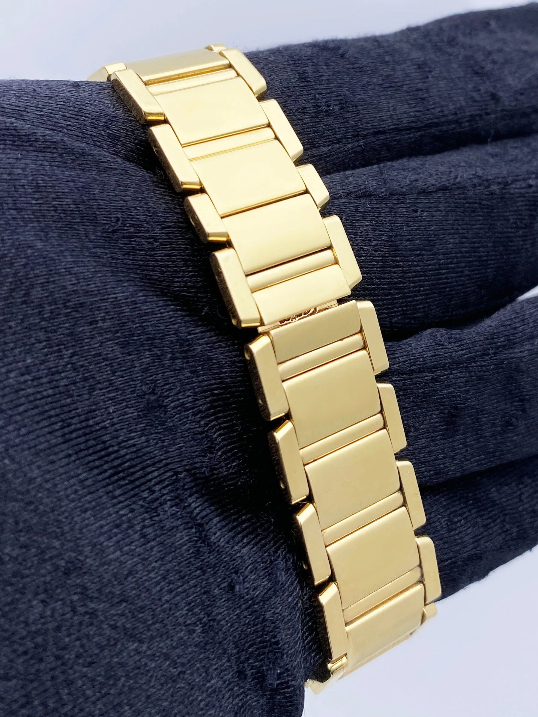 Cartier Tank Francaise W50002N2 Yellow Gold Ladies Watch