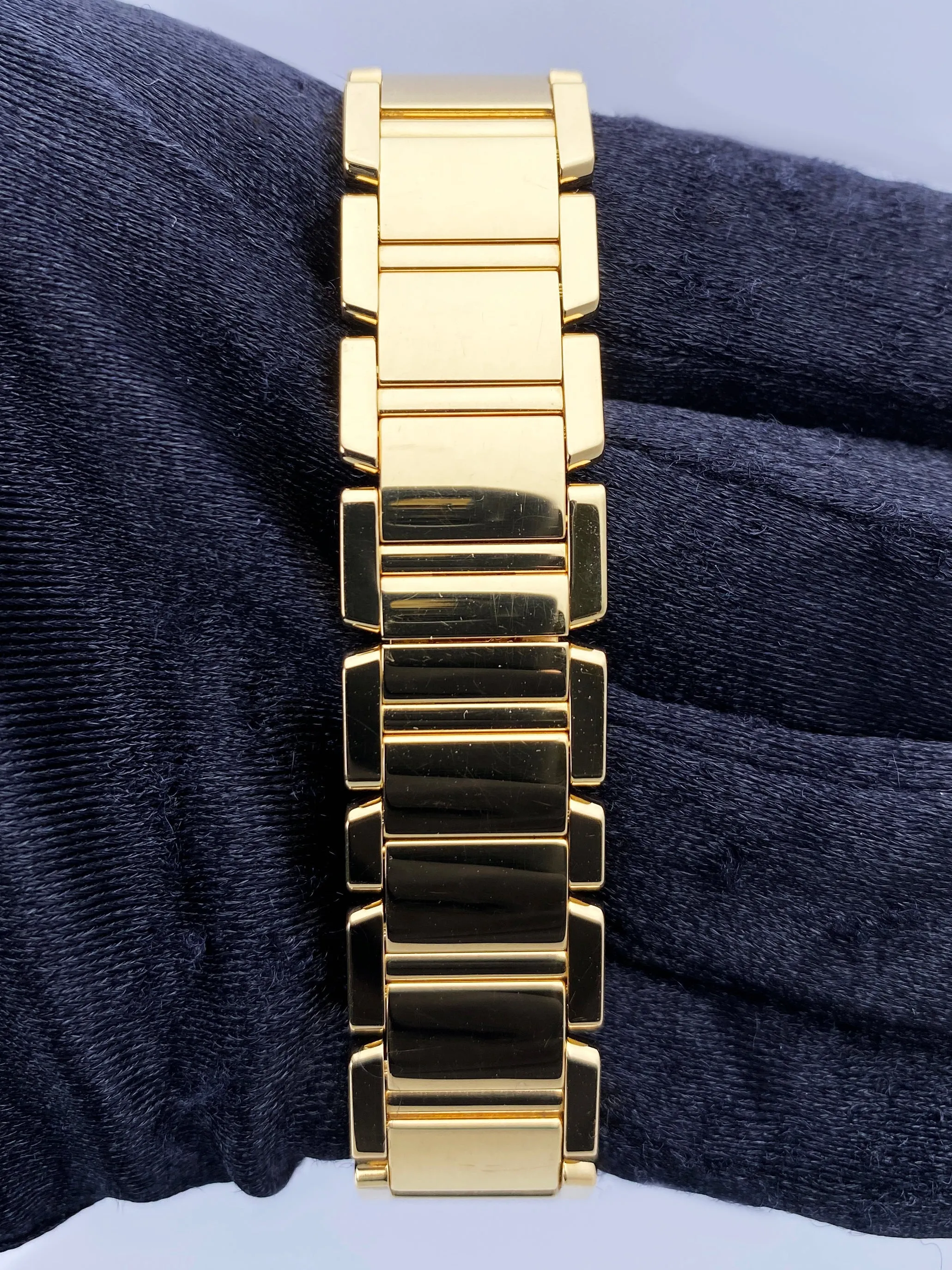 Cartier Tank Francaise W50002N2 Yellow Gold Ladies Watch