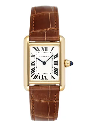 Cartier Tank Louis W1529856 18K Yellow Gold Ladies Watch