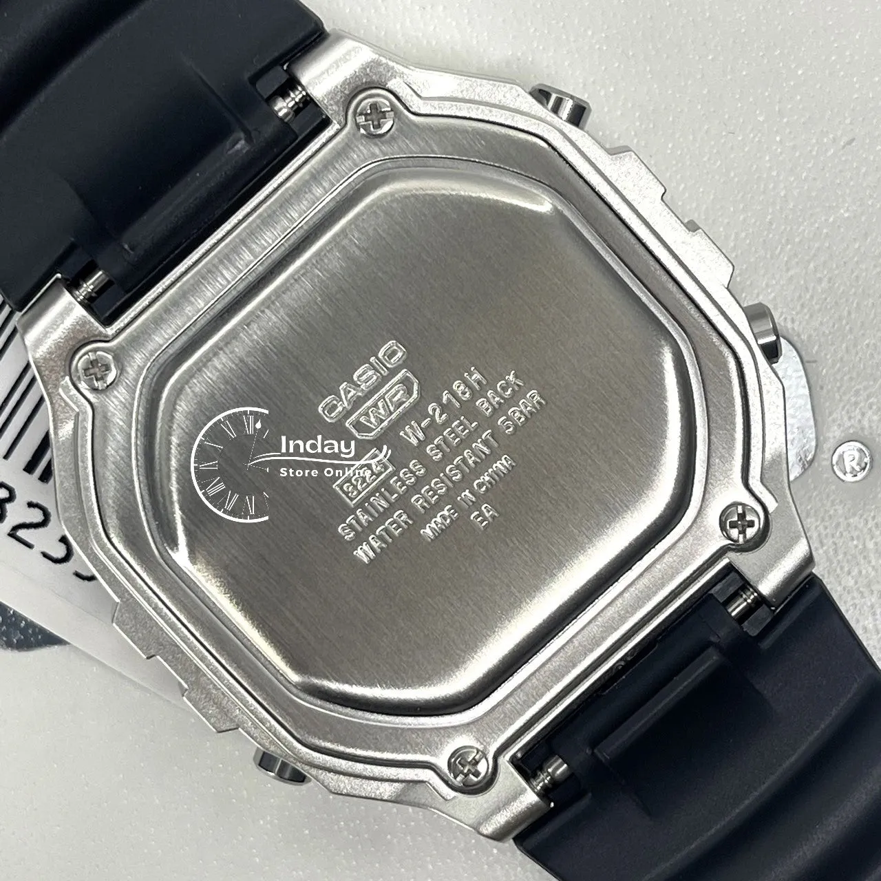 Casio Digital Men's Watch W-218HM-7A Resin Band Resin Glass Battery Life 7-Years