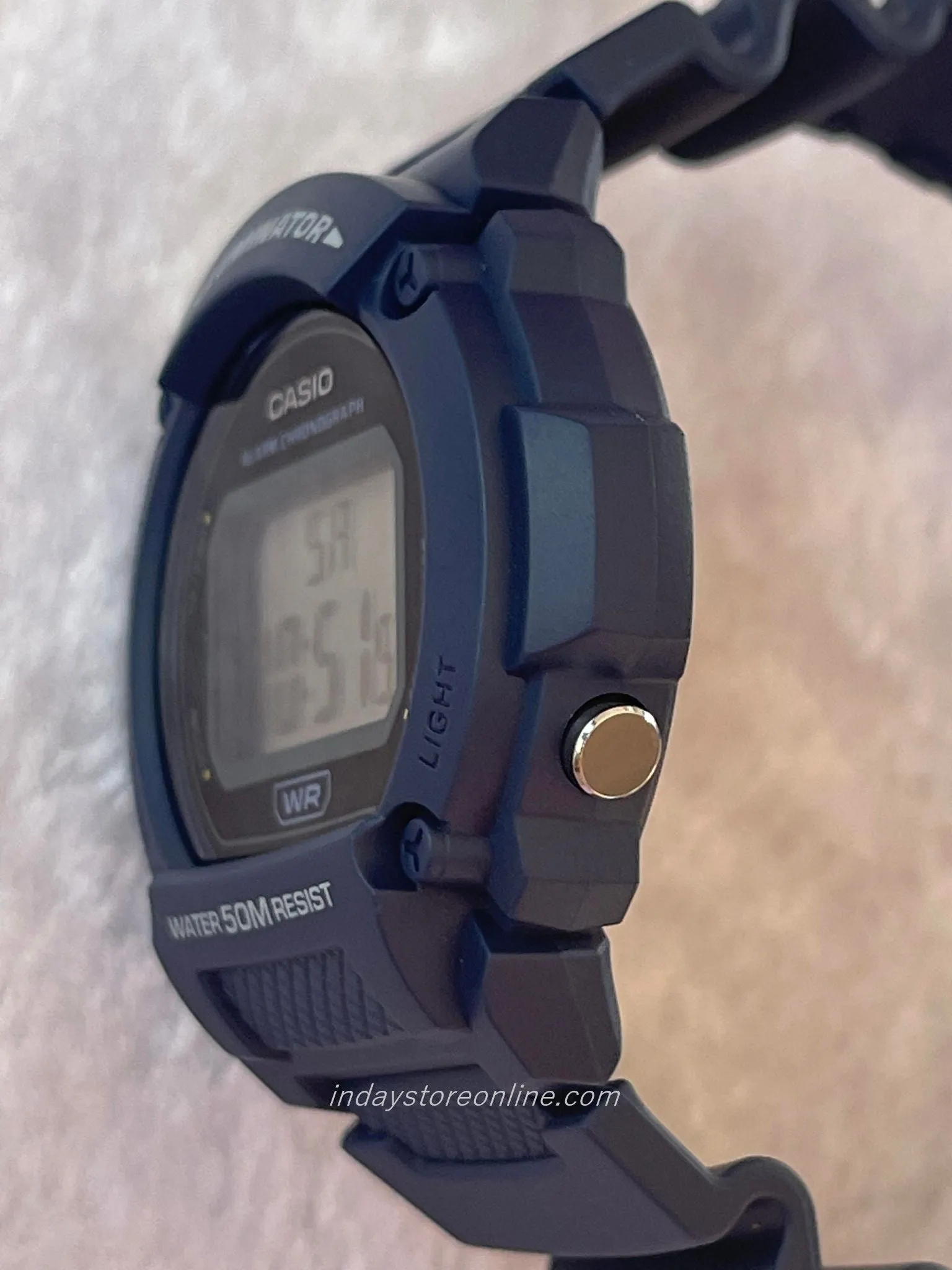 Casio Digital Men's Watch W-219H-2A Digital Sporty Design Resin Band Resin Glass Battery Life: 7 years