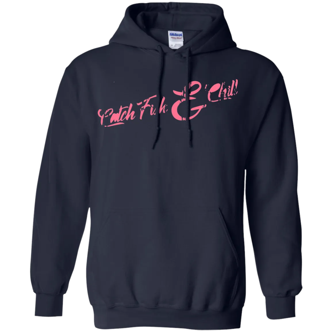 CATCH FISH & CHILL VINTAGE TUNA HOODIE