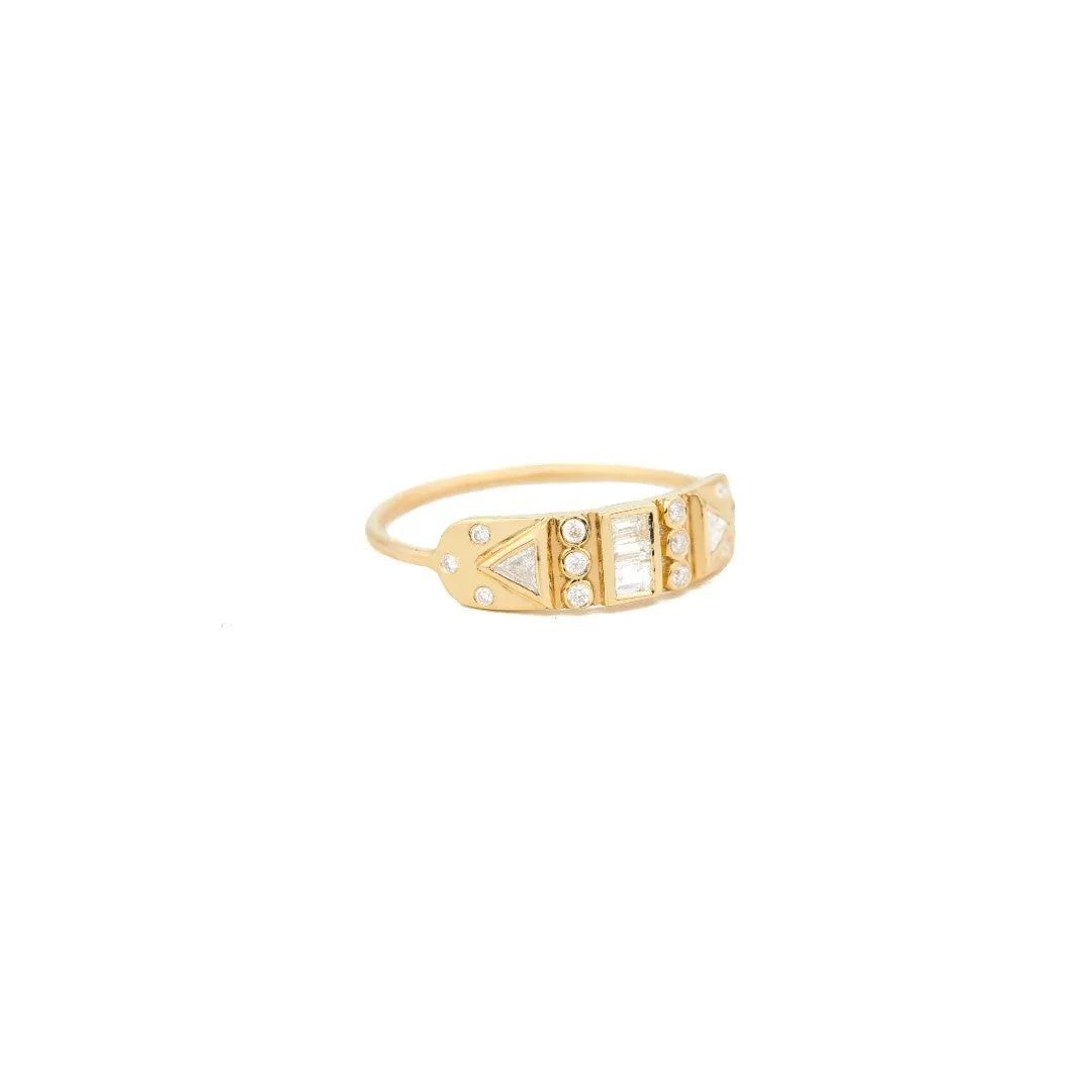 Celine Daoust Diamond Totem Ring