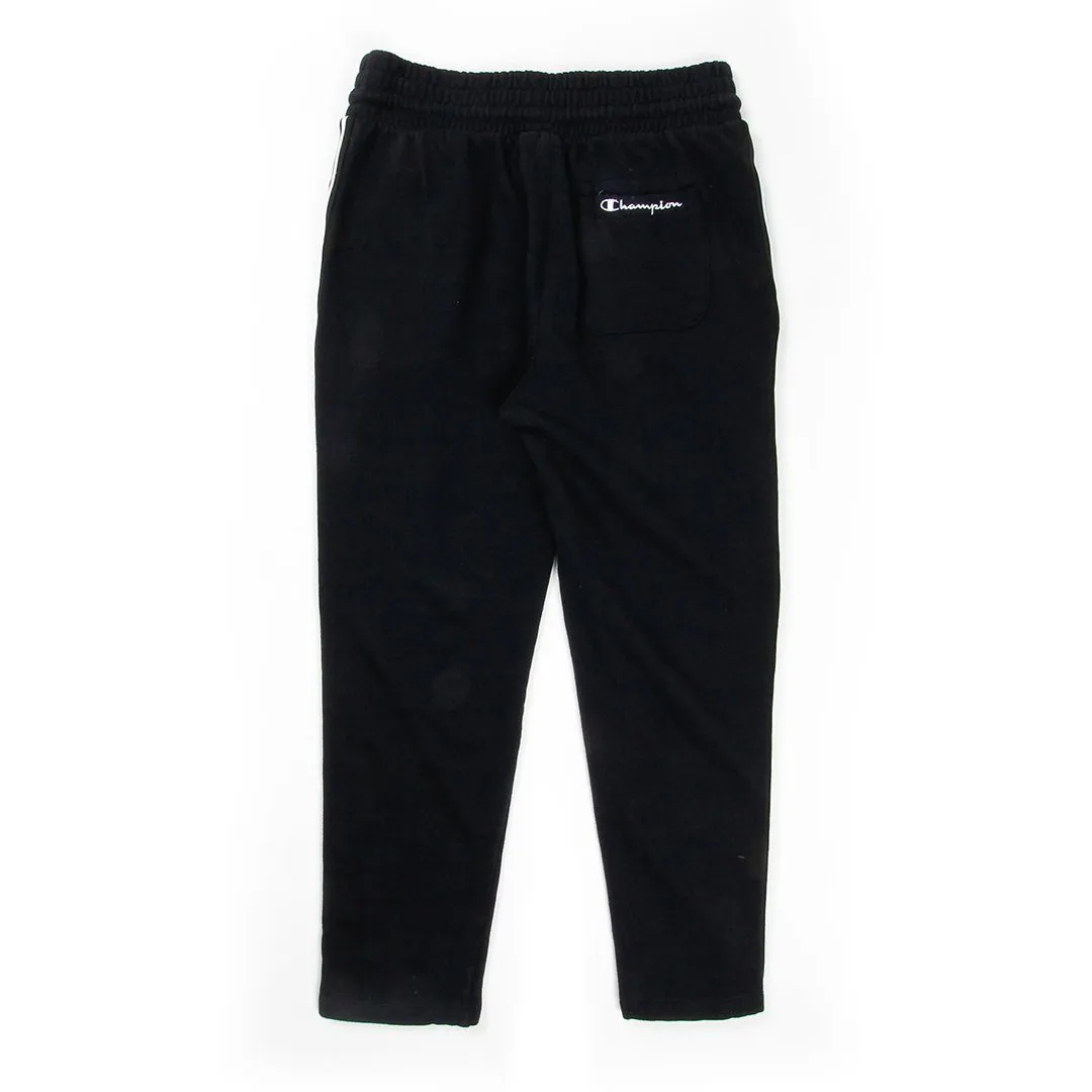 Champion Vintage Dye Fleece Slim Pant Black Women ML455-549983-003