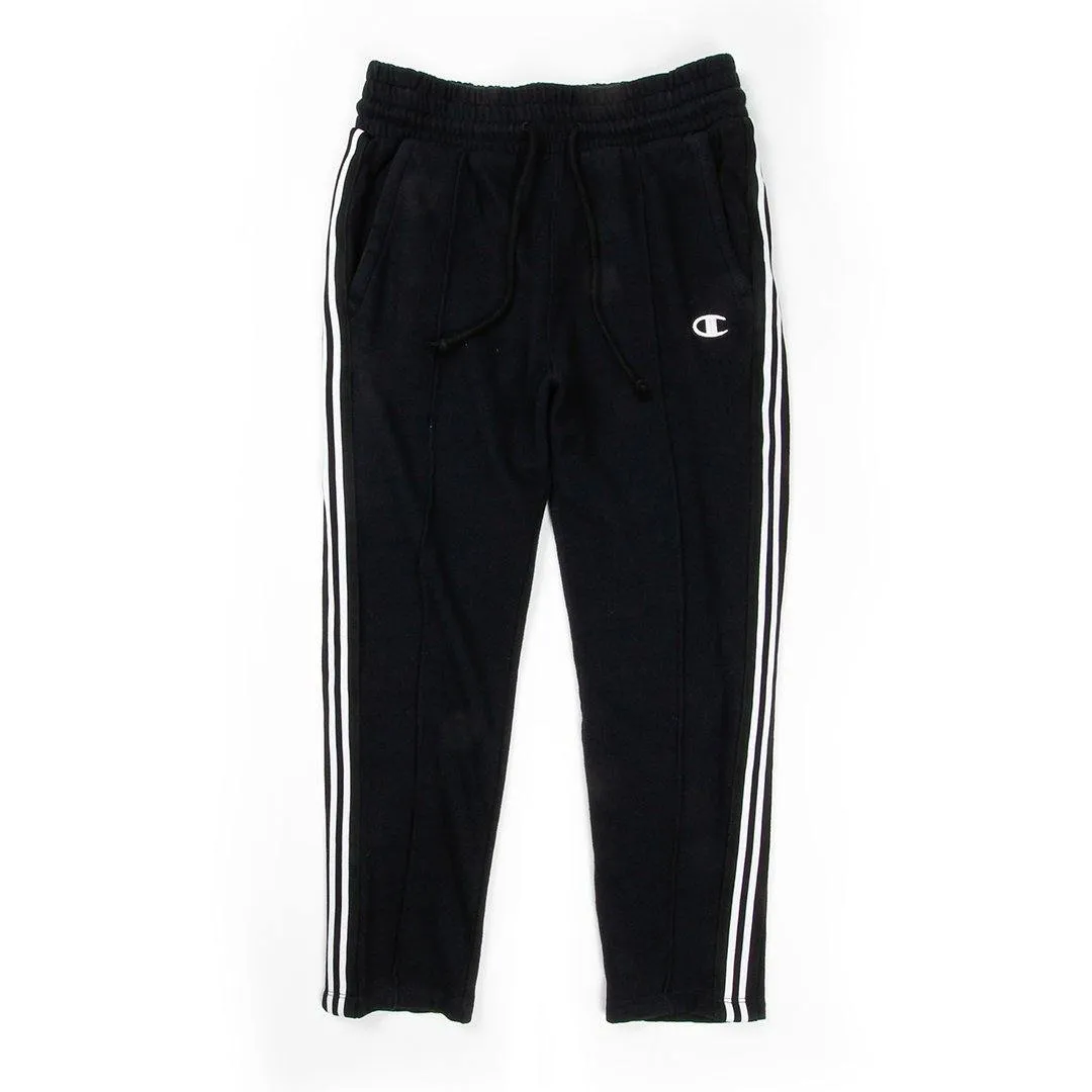 Champion Vintage Dye Fleece Slim Pant Black Women ML455-549983-003