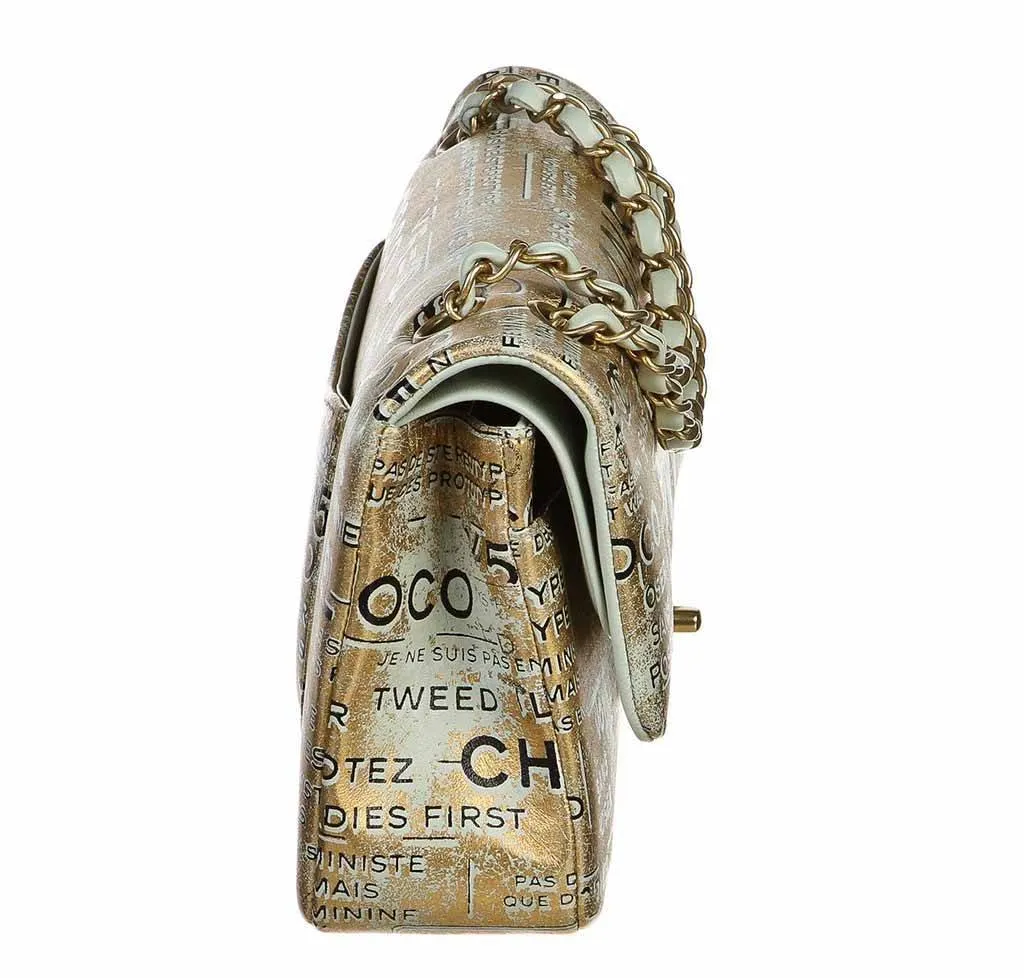 Chanel Medium Gold Metallic Limited Edition Bag