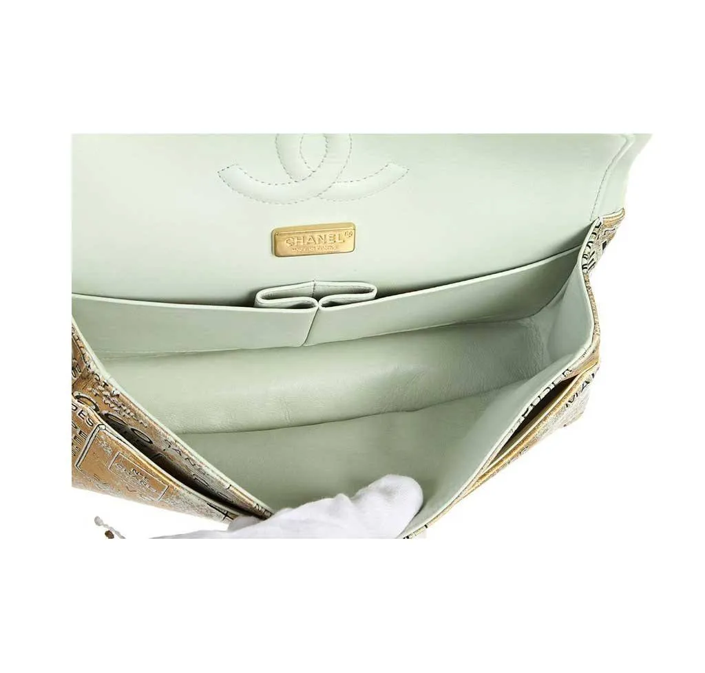Chanel Medium Gold Metallic Limited Edition Bag