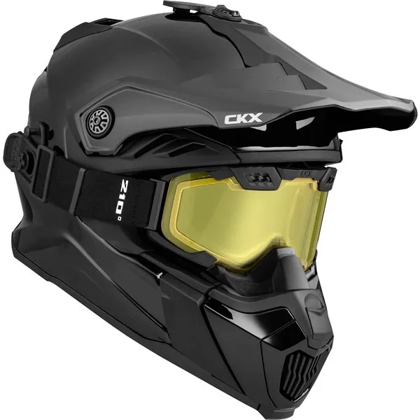 CKX Titan Air Flow Backcountry Winter Helmet with Goggles 210 - Gloss