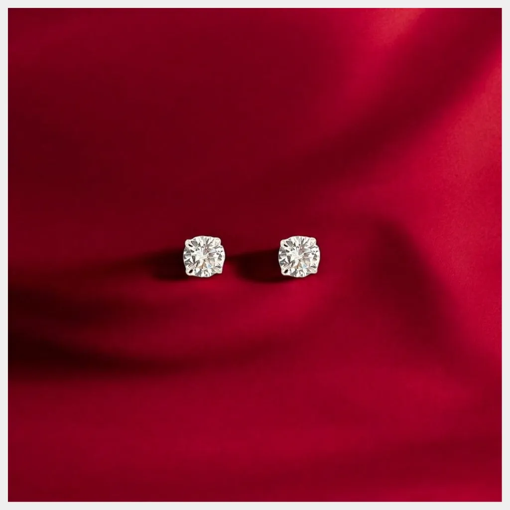 Classic Diamond Studs