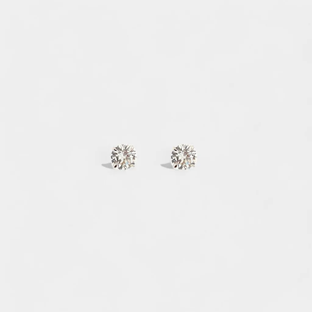 Classic Diamond Studs