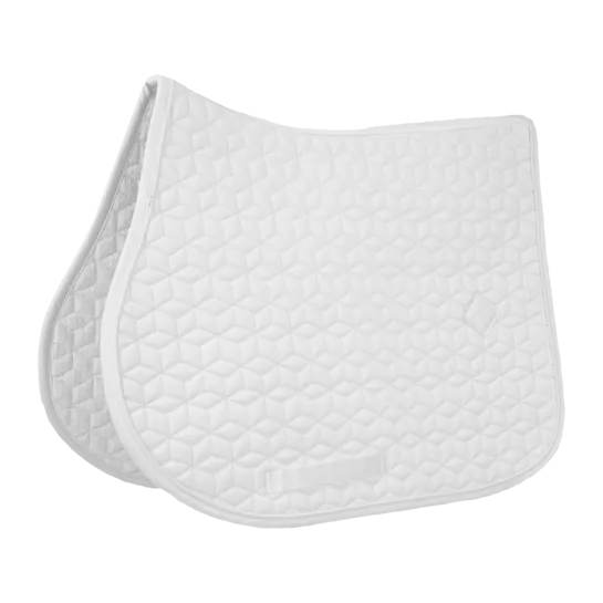Classic Jump Saddle Pad - White