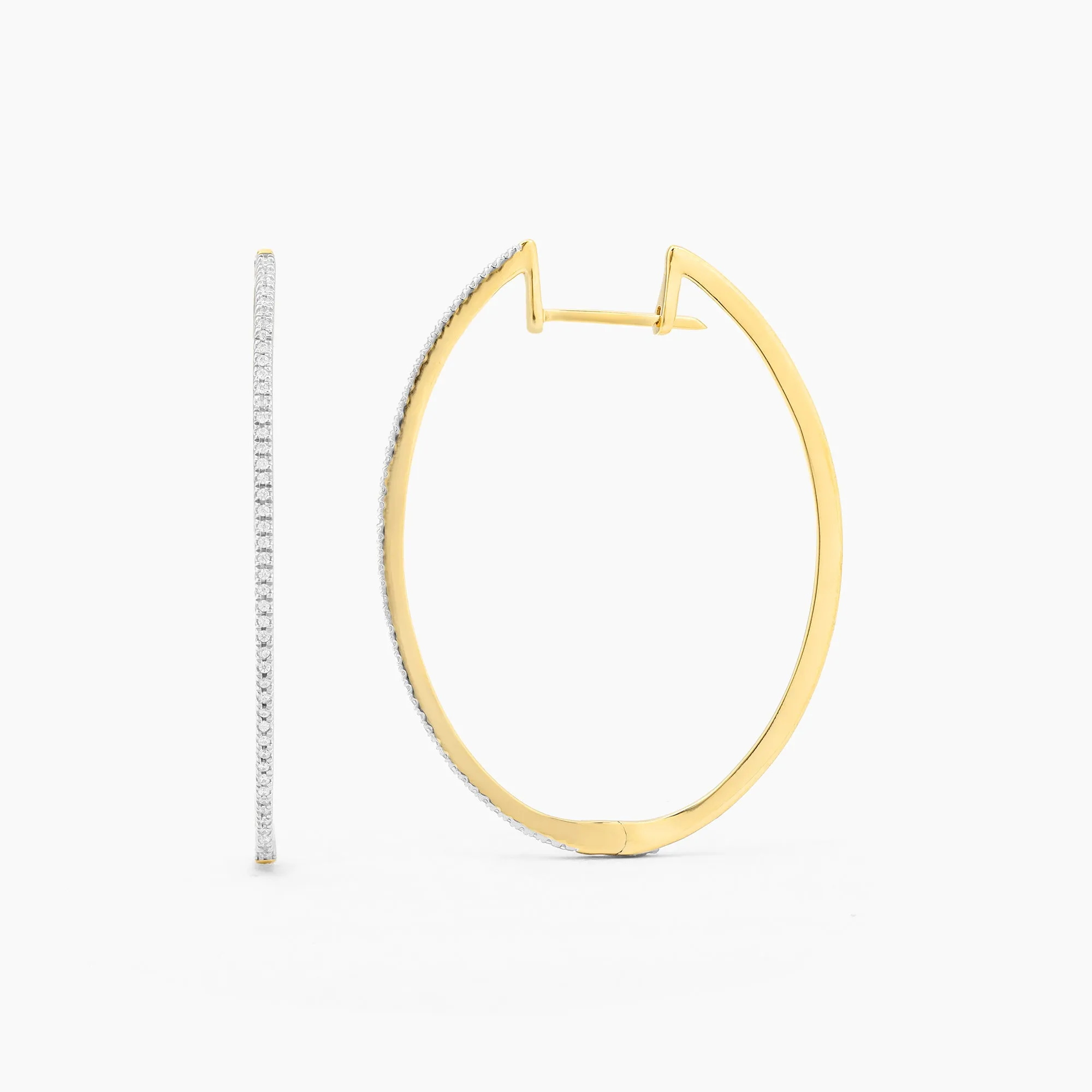 Classic Large Hoop Earrings