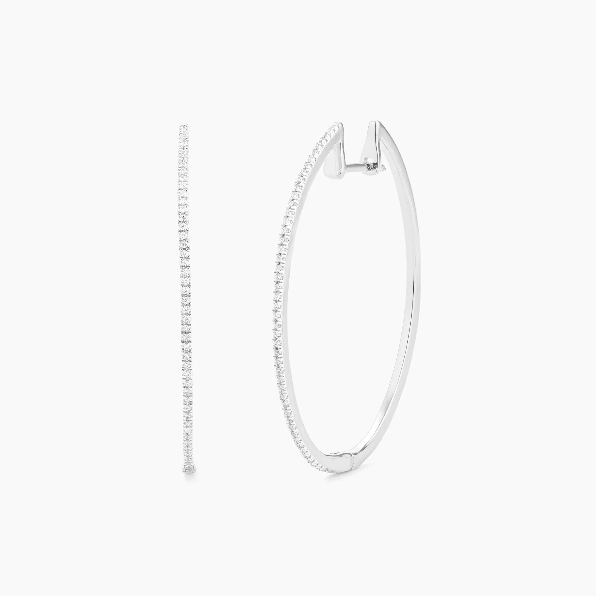 Classic Large Hoop Earrings
