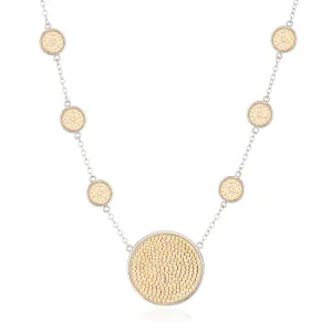 Classic Large Station Collar Necklace