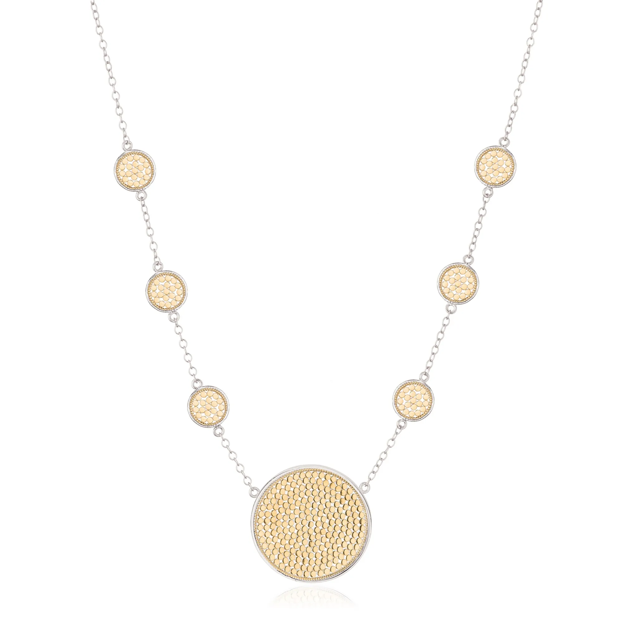 Classic Large Station Collar Necklace