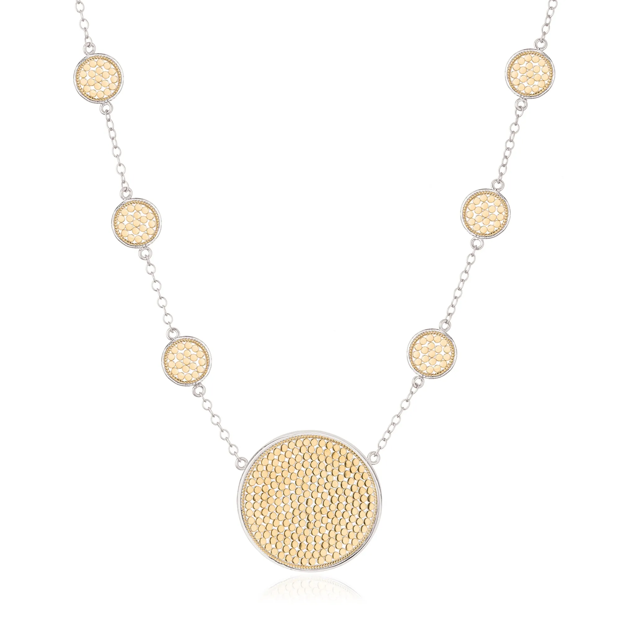 Classic Large Station Collar Necklace