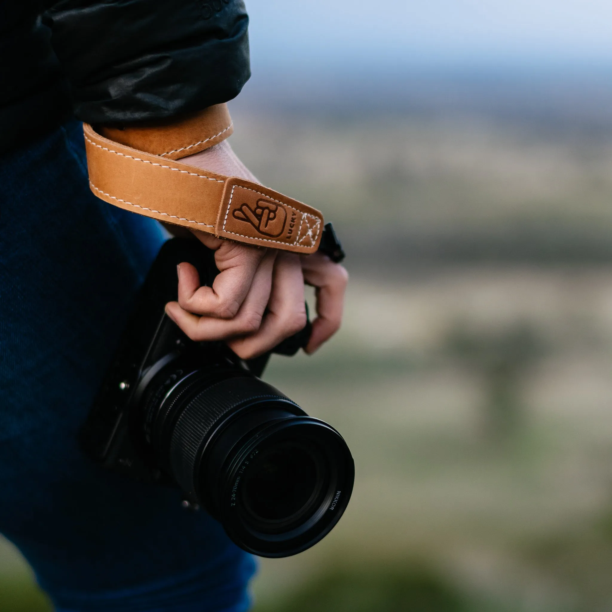 Classic Leather Wrist Strap