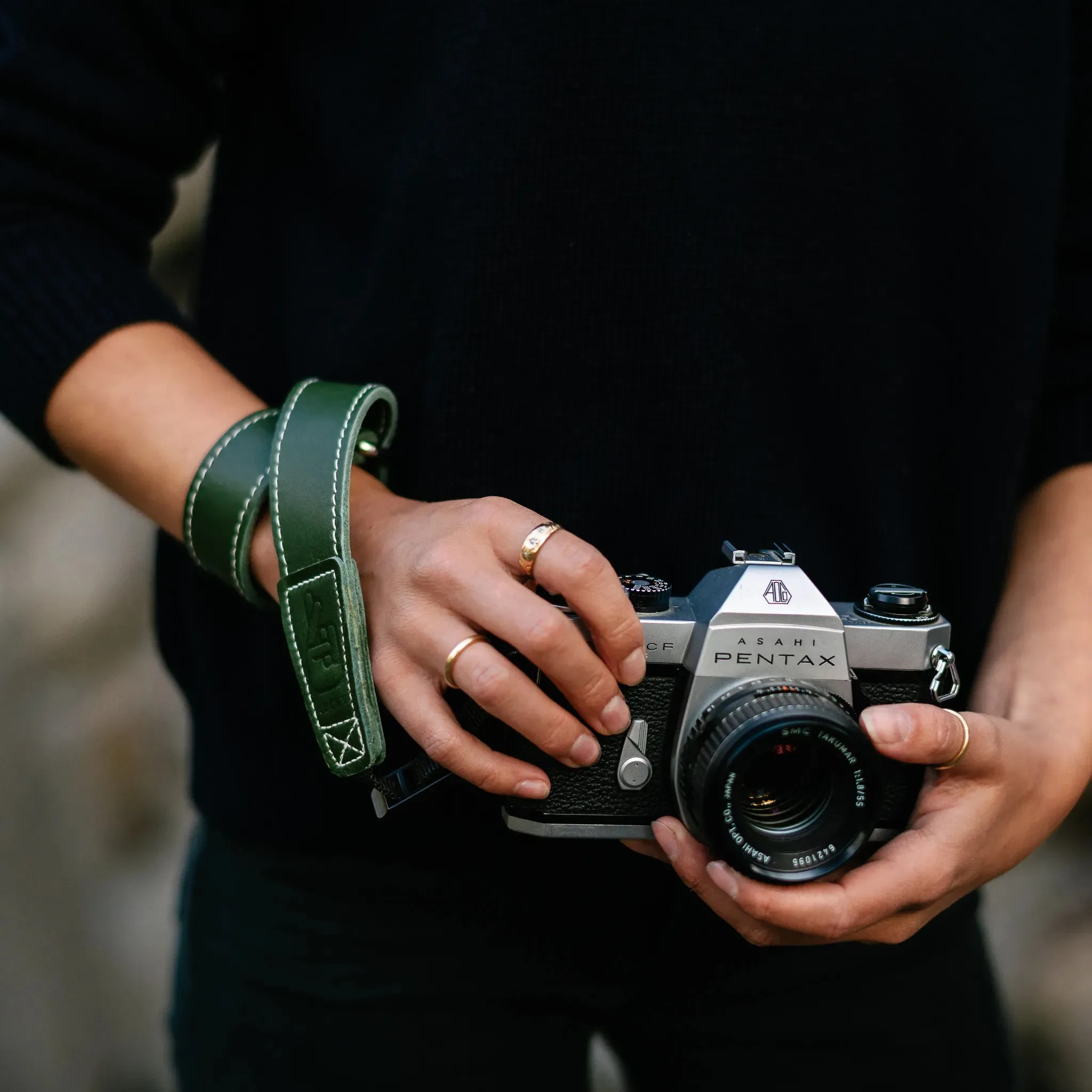 Classic Leather Wrist Strap
