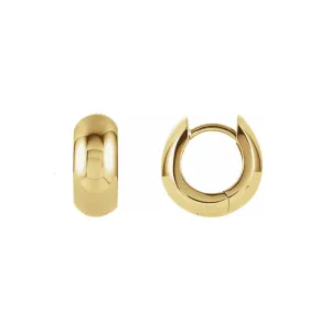 Classic Thick Gold Huggies