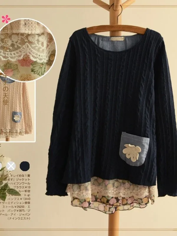 Clearnace - nancy fancy cable knit