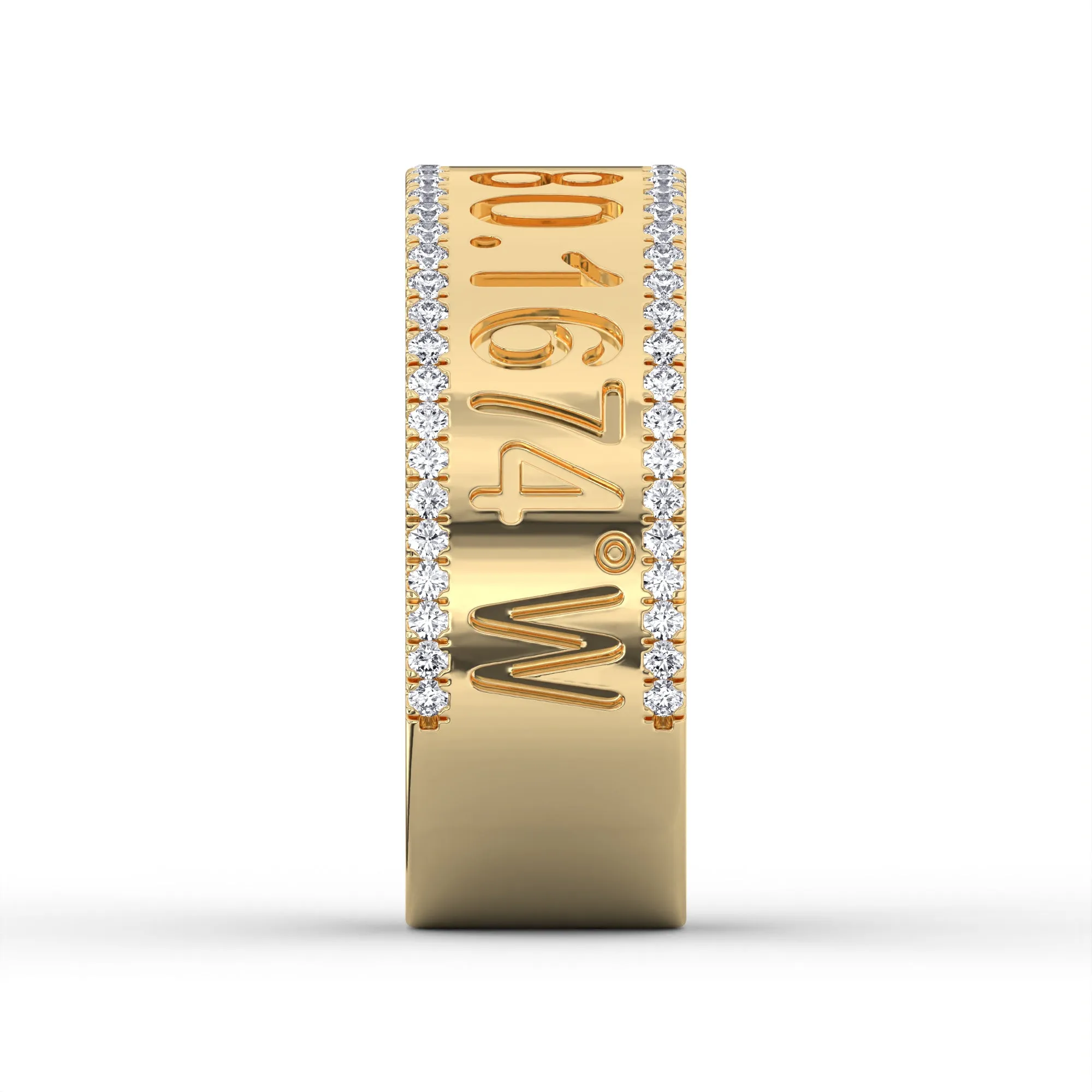 Coordinates Diamond Legend Ring
