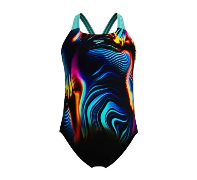 COSTUME BIMBA PISCINA SPEEDO NUOTO INTERO FANTASIA BAMBINA