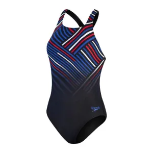 COSTUME DONNA PISCINA SPEEDO NUOTO INTERO NERO