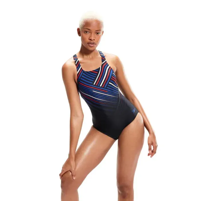 COSTUME DONNA PISCINA SPEEDO NUOTO INTERO NERO